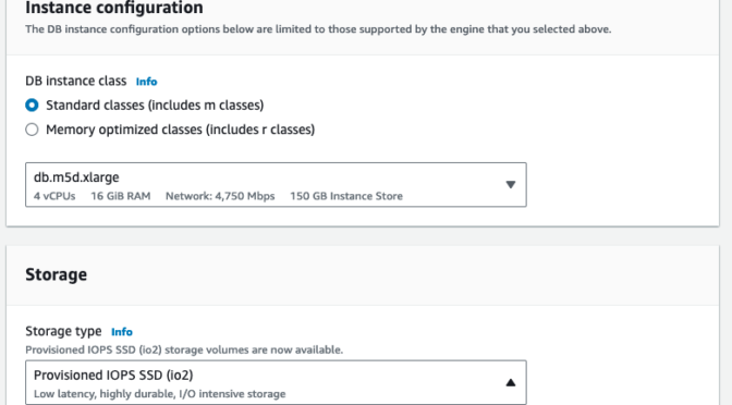 Amazon RDS now supports io2 Block Express volumes for mission-critical database workloads