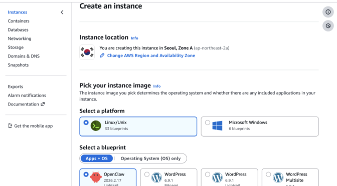 Introducing OpenClaw on Amazon Lightsail to run your autonomous private AI agents